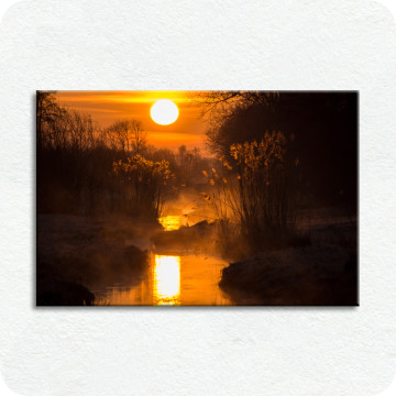 Leinwand-Bilder | Leinwandbild Sonnenaufgang