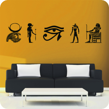 Wandtattoos | Wandtattoo Hieroglyphen