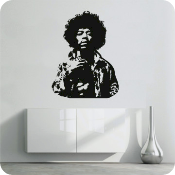 Wandtattoos | Wandtattoo Jimi Hendrix