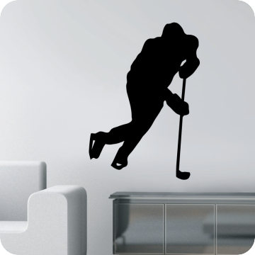 Wandtattoos | Wandtattoo Eishockey Spieler