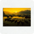 Leinwand-Bilder | Leinwandbild Brissago Sunrise