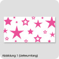 Moebel-Deko | Möbelfolie Sterne Pink