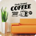 Wandtattoo Fresh Brewed Coffee - Bild 1