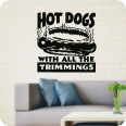 Wandtattoos | Wandtattoo Hot Dogs