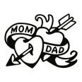 Wandtattoo Love Mom&Dad - Bild 3