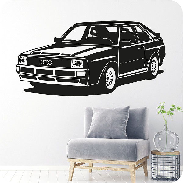 Wandtattoo Audi Sport Quattro 1986 - Wandtattoos - Fahrzeuge