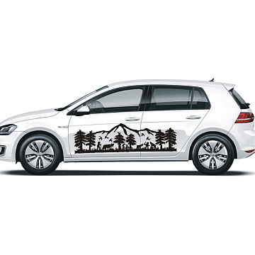 Autoaufkleber | Autoaufkleberset Alphirten