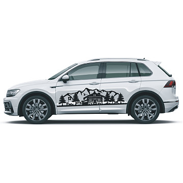 Autoaufkleber | Autoaufkleberset Geissenpeter