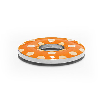 Design--und-Geschenkartikel-aus-eigener-Produktion | EGG-BERT Eierbecher Orange gepunktet 