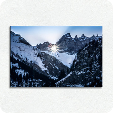 Bild zu Leinwandbild Martinsloch