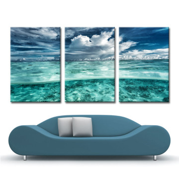 Bild zu Leinwandbild Meeresblick