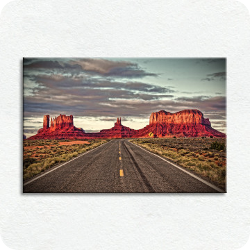 Bild zu Leinwandbild Monument Valley