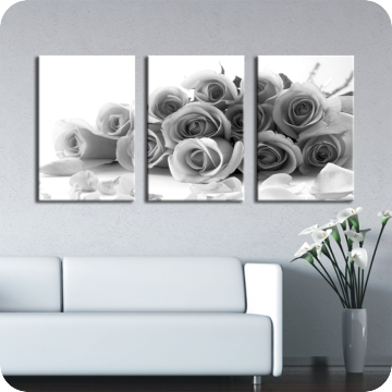 Bild zu Leinwandbild Rose Bouquet