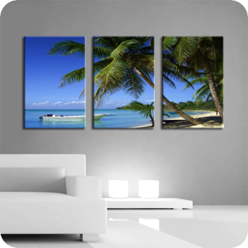 Bild zu Leinwandbild Sunny Beach