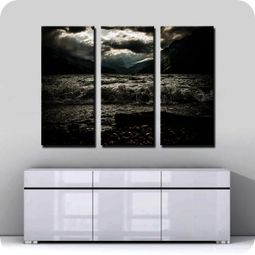 Bild zu Leinwandbild Walensee 