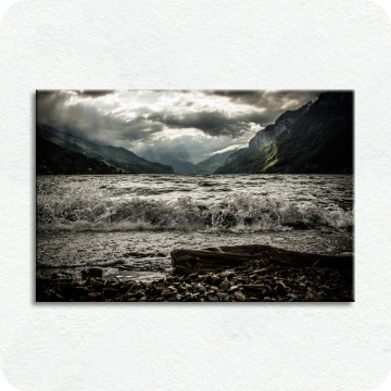 Bild zu Leinwandbild Walensee