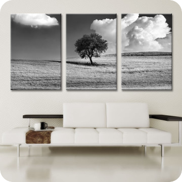 Bild zu Leinwandbild Wolkenfeld