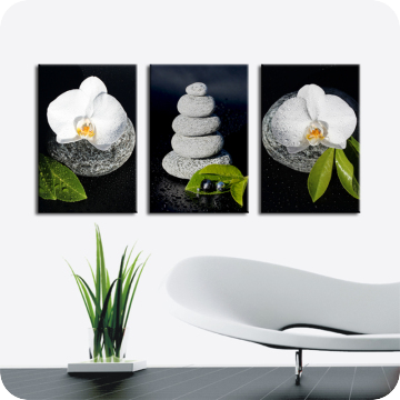 Bild zu Leinwandbild fresh orchidee No.2