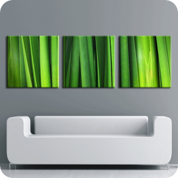 Bild zu Leinwandbild green lounge