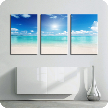 Bild zu Leinwandbild white sands