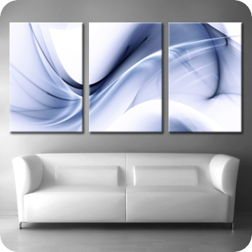 Bild zu Leinwandbild fractal waves No.12