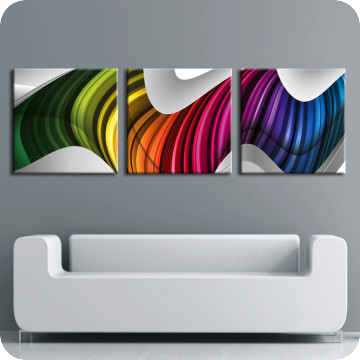 Leinwand-Bilder | Leinwandbild rainbow vibes