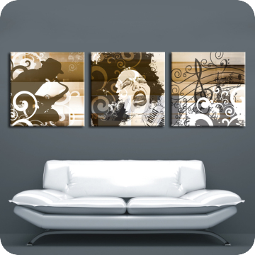 Bild zu Leinwandbild urban Jazz