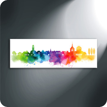 Leinwand-Bilder | Leinwandbild Skyline Arbon