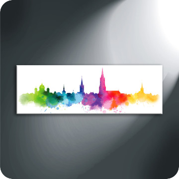 Leinwand-Bilder | Leinwandbild Skyline Bern