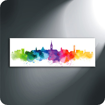 Leinwand-Bilder | Leinwandbild Skyline Langenthal