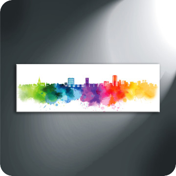 Bild zu Leinwandbild Skyline Spreitenbach