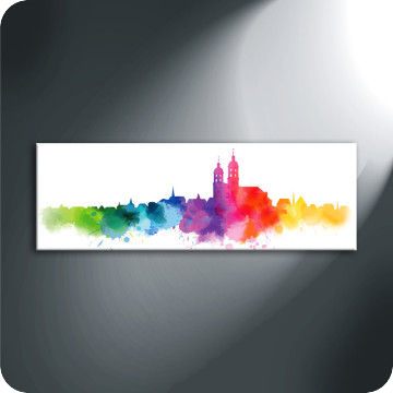 Bild zu Leinwandbild Skyline St.Gallen