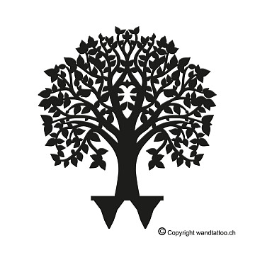 Metall-Steckfiguren | Steckfigur Baum