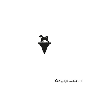 Metall-Steckfiguren | Steckfigur Hund