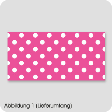 Bild zu Möbelfolie Punkte Pink