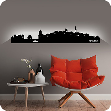 Wandlichter | Wandlicht Skyline Brugg