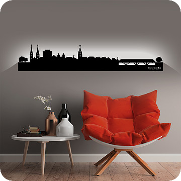 Bild zu Wandlicht Skyline Olten
