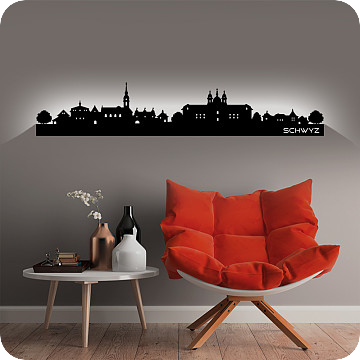 Bild zu Wandlicht Skyline Schwyz
