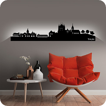 Bild zu Wandlicht Skyline Thun