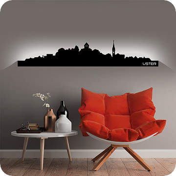 Bild zu Wandlicht Skyline Uster