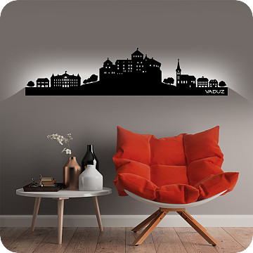 Bild zu Wandlicht Skyline Vaduz