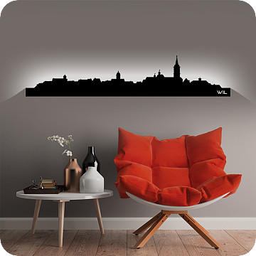 Bild zu Wandlicht Skyline Wil SG