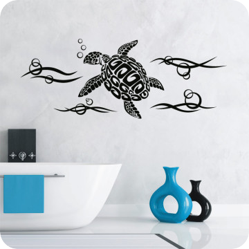 Bild zu Wandtattoo Wasserschildkröte