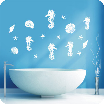 Bild zu Wandtattoo unter Wasser 2