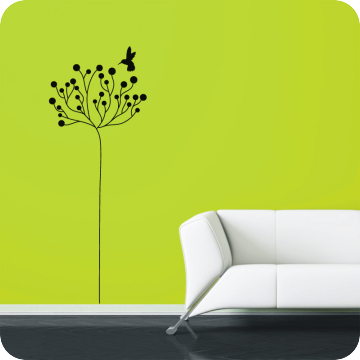 Bild zu Wandtattoo Kolibri Tree