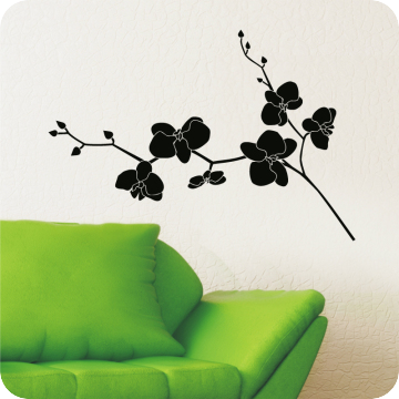 Bild zu Wandtattoo Orchidee