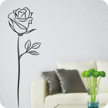 Bild zu Wandtattoo Rose