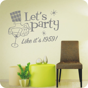 Bild zu Wandtattoo Let's Party