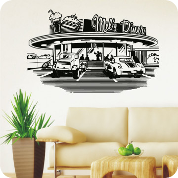 Bild zu Wandtattoo Mel's Diner