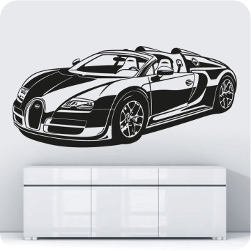 Wandtattoos | Wandtattoo Bugatti Veyron